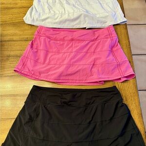 lululemon athletica Women's Pace Rival Skorts - light purple, Pink, Black